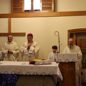 Biskup Šaško predvodio misu na Božić u Župi sv. Petra i Pavla u Bešićima